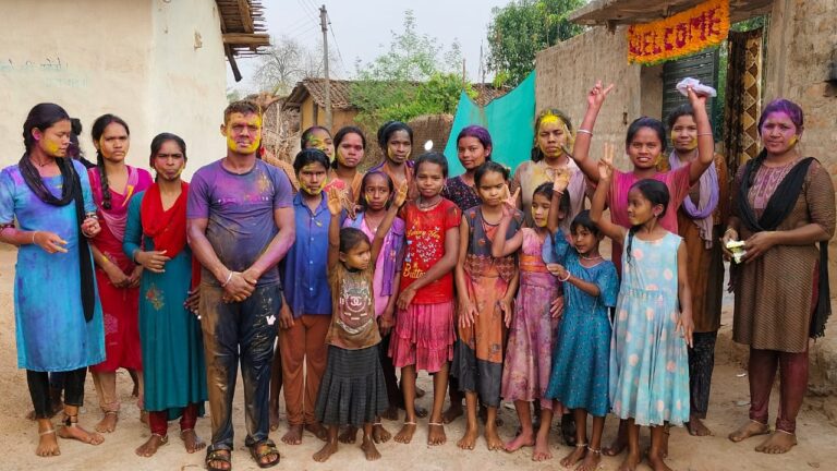 ग्रामीण अंचलों में रही होली पर्व की धूम।