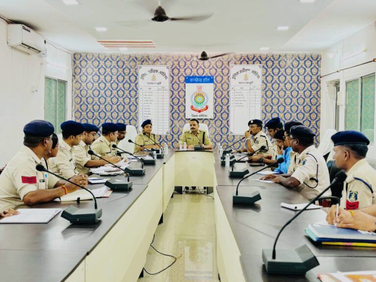 एस पी कोरिया ने ली शाखावार समीक्षा बैठक,वार्षिक निरीक्षण से पूर्व विभागीय कार्यों में तेजी लाने के दिए निर्देश।