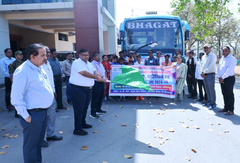 जिले के दिव्यांग बच्चे बिलाासपुर में आयोजित राज्य स्तरीय कार्यक्रम में होंगे शामिल।