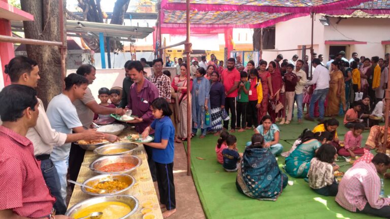 शशि शिखर शिवालय में महाभण्डारा – दिखा आस्था का महासंगम 